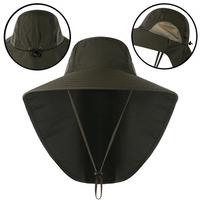 UV-Schutz | atmungsaktives Mesh | verstellbare Passform | Kordelzug | 54–60 cm-Luzern Mode