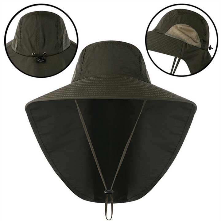 UV-Schutz | atmungsaktives Mesh | verstellbare Passform | Kordelzug | 54–60 cm-Luzern Mode