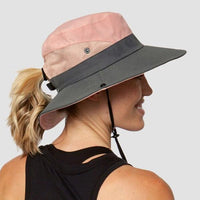 UV Sommerhut Damen | Faltbar | 1 Kaufen 1 Gratis | Visier | Leicht & Atmungsaktiv-Luzern Mode
