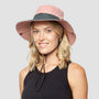 UV Sommerhut Damen | Faltbar | 1 Kaufen 1 Gratis | Visier | Leicht & Atmungsaktiv-Hellrosa-Hellrosa-Luzern Mode