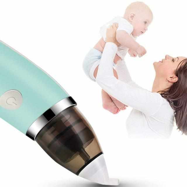 Elektrischer Nasensauger für Babys – Sanfte Schleimentfernung mit 5 Saugstufen