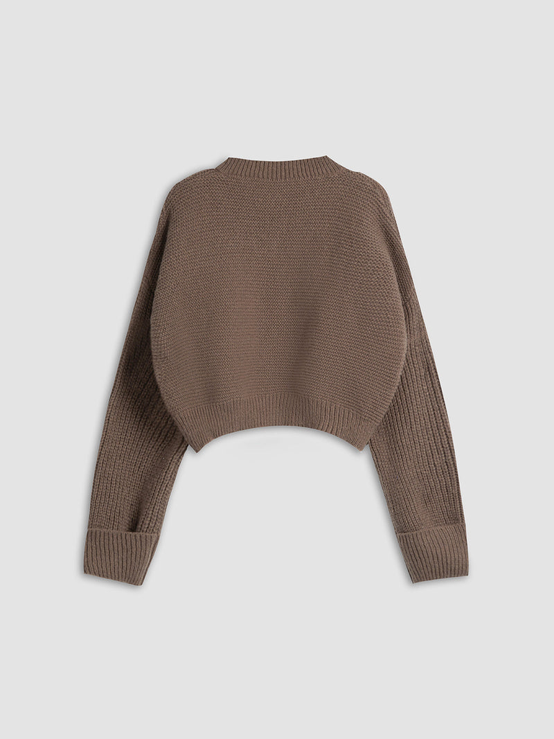 Damen Strickpullover mit V-Ausschnitt für Herbst/Winter-Luzern Mode