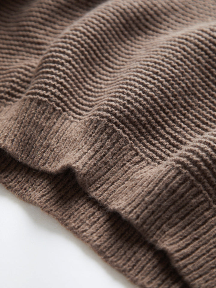 Damen Strickpullover mit V-Ausschnitt für Herbst/Winter-Luzern Mode