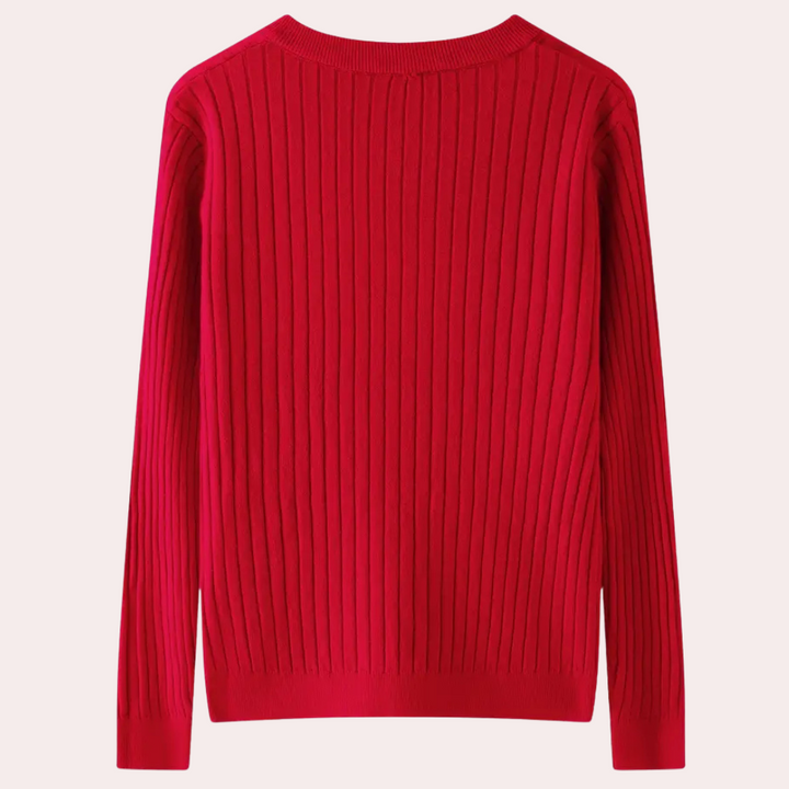 Herren Strickpullover mit Knopfleiste - Eleganter Look-Luzern Mode