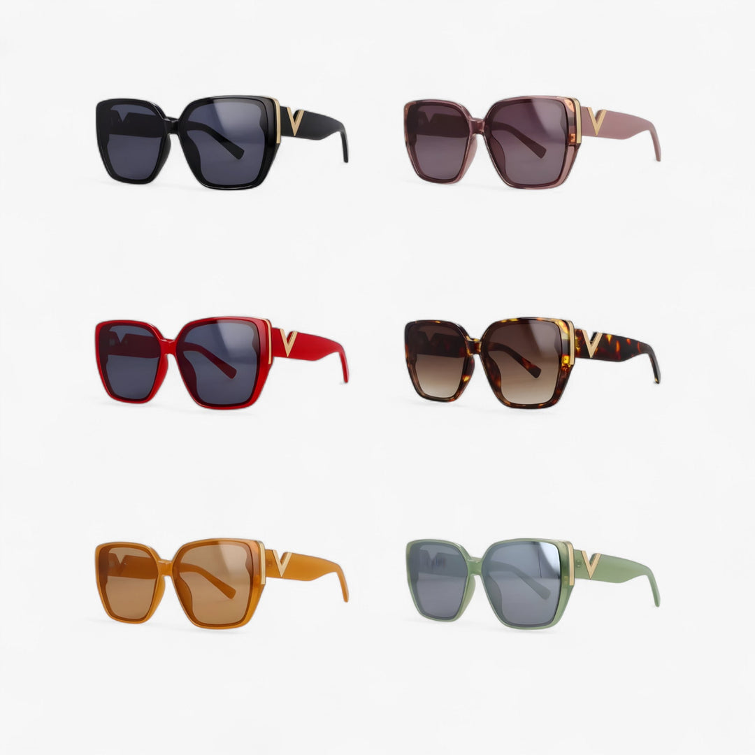 Sonnenbrille | V-Förmig | Leicht | Unisex | Futuristisch | UV-Schutz-Luzern Mode