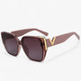 Sonnenbrille | V-Förmig | Leicht | Unisex | Futuristisch | UV-Schutz-Lila-Luzern Mode