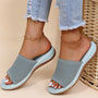 Atmungsaktive Damen Mesh-Hausschuhe mit Fußbett – Liora