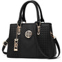 Luxuriöse Damen Handtasche mit elegantem Design und Anhänger-Schwarz-Luzern Mode