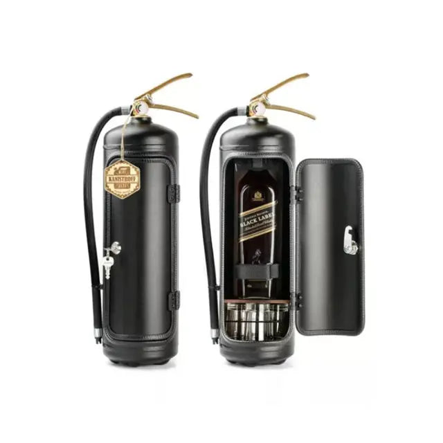 Trinkflaschenhalter | Feuerlöscher | Unauffällig | Große Flaschen | Geschenk-Schwarz-Luzern Mode