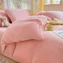 Bettbezug | Doppelbett | Flanell | Warm | Weich | Bequem | Langlebig-Hellrosa-150x200cm-Luzern Mode