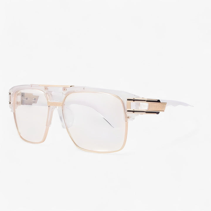 Sonnenbrille | Verspiegelt | Retro | Designer | Unisex | UV400-Transparant-Luzern Mode