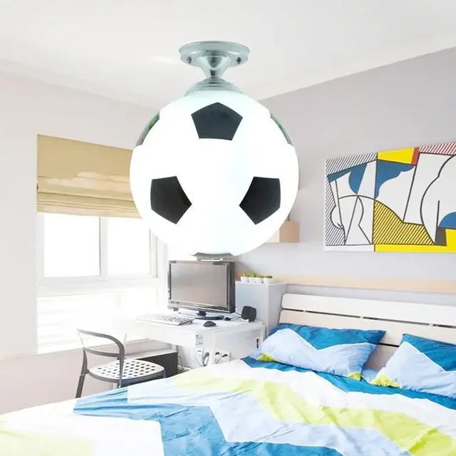 Kinderzimmer-Deckenleuchte | Fußball LED Stilvoll Verspielt Einzigartig Gemütlich-Luzern Mode