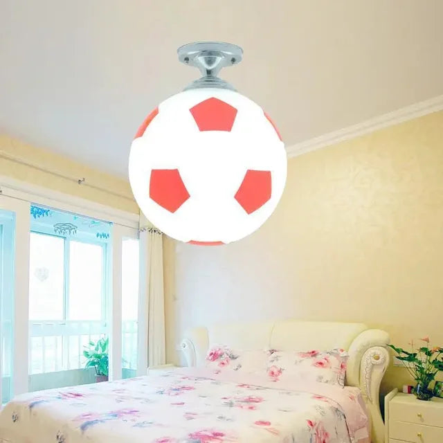Kinderzimmer-Deckenleuchte | Fußball LED Stilvoll Verspielt Einzigartig Gemütlich-Luzern Mode