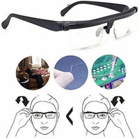 Multifokale Brille | Verstellbar | Fern | Nah | Leichtgewicht-Luzern Mode