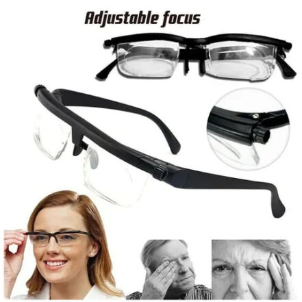 Multifokale Brille | Verstellbar | Fern | Nah | Leichtgewicht-Luzern Mode