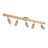 Deckenstrahler | Holz Verstellbar LED Stilvoll Stimmungsvolles Design Langlebig-Luzern Mode