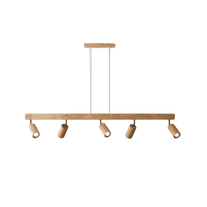 Deckenstrahler | Holz Verstellbar LED Stilvoll Stimmungsvolles Design Langlebig-Luzern Mode