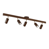Deckenstrahler | Holz Verstellbar LED Stilvoll Stimmungsvolles Design Langlebig-Luzern Mode