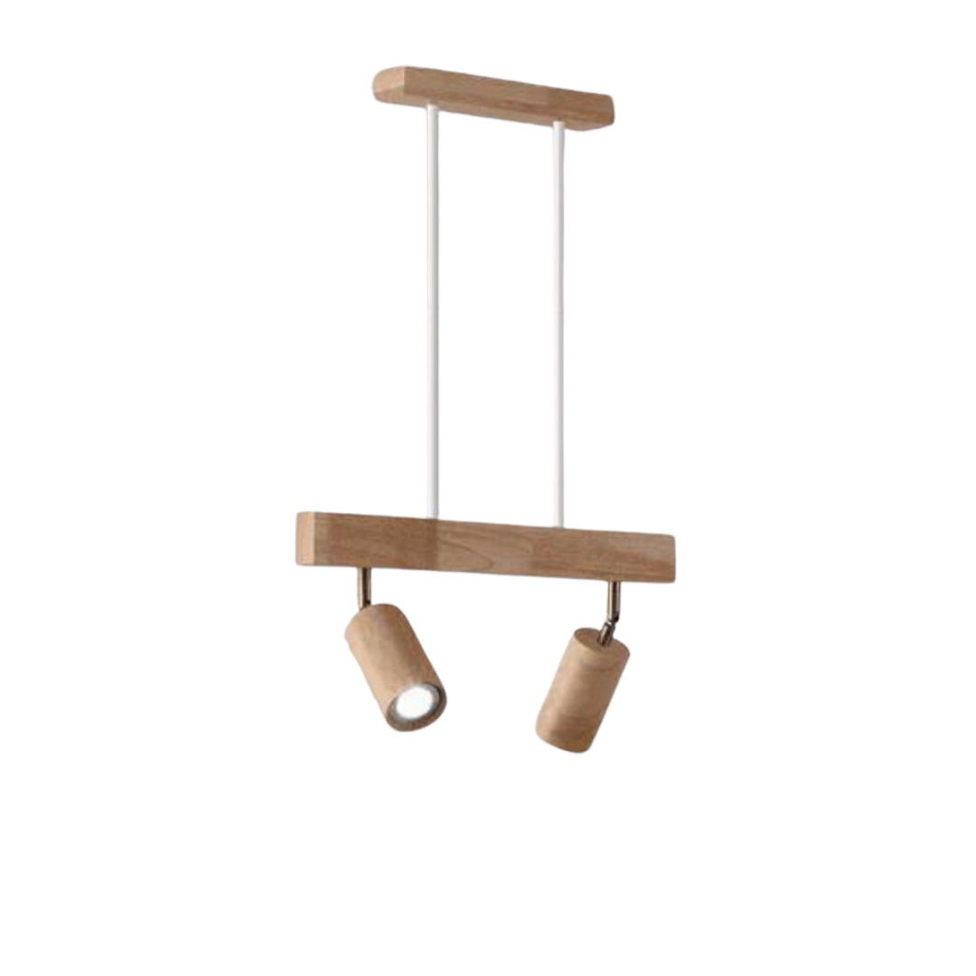 Deckenstrahler | Holz Verstellbar LED Stilvoll Stimmungsvolles Design Langlebig-Luzern Mode