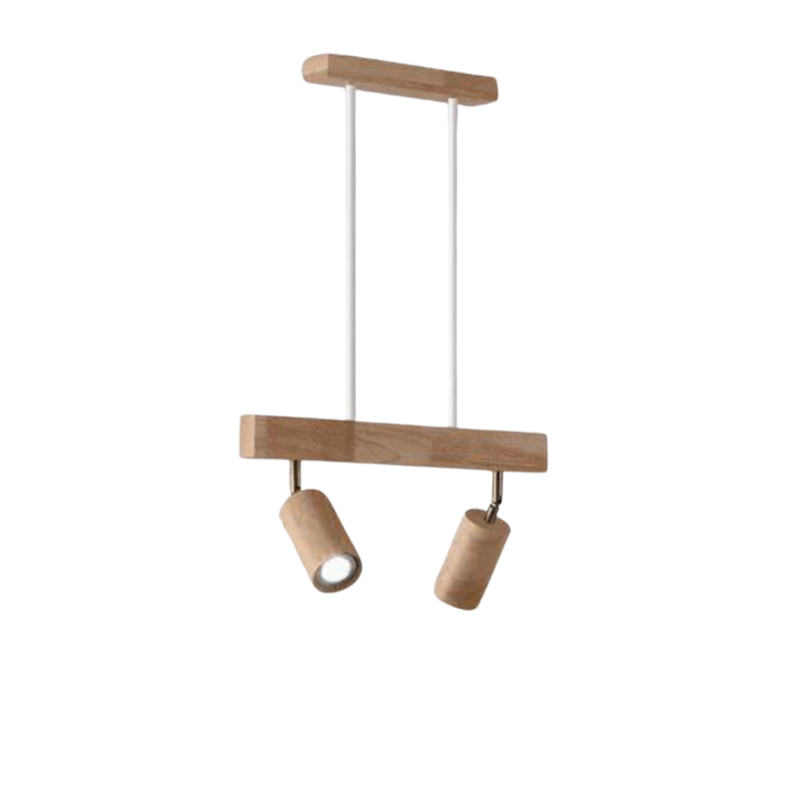 Deckenstrahler | Holz Verstellbar LED Stilvoll Stimmungsvolles Design Langlebig-Luzern Mode