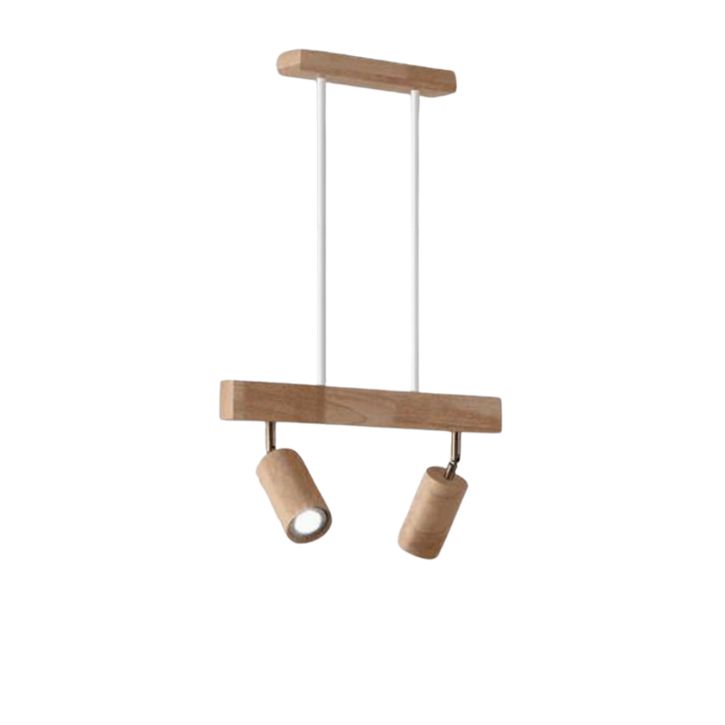 Deckenstrahler | Holz Verstellbar LED Stilvoll Stimmungsvolles Design Langlebig-Luzern Mode