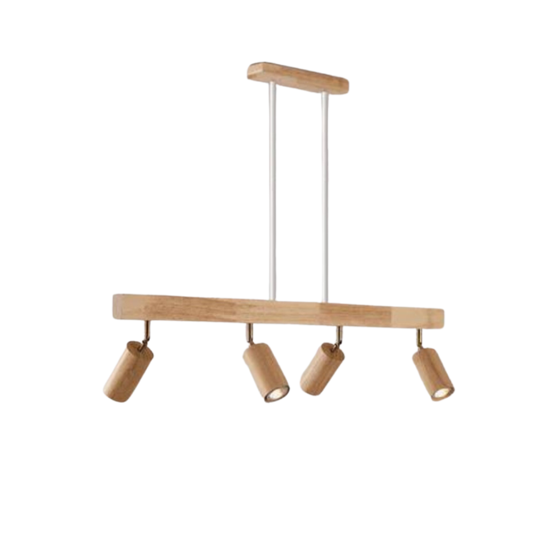 Deckenstrahler | Holz Verstellbar LED Stilvoll Stimmungsvolles Design Langlebig-Luzern Mode