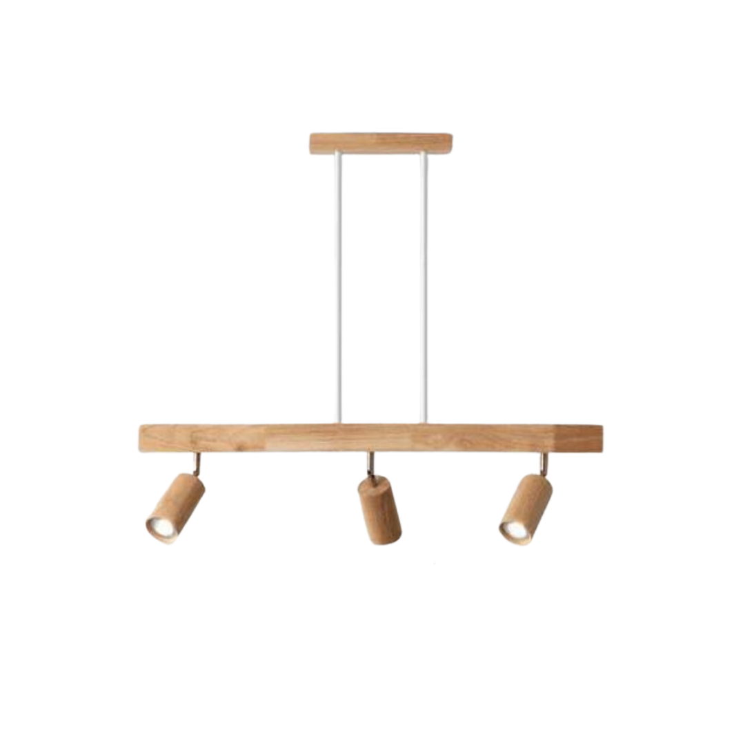 Deckenstrahler | Holz Verstellbar LED Stilvoll Stimmungsvolles Design Langlebig-Luzern Mode