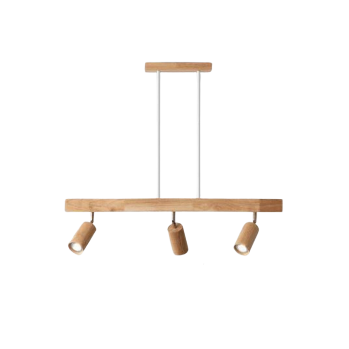 Deckenstrahler | Holz Verstellbar LED Stilvoll Stimmungsvolles Design Langlebig-Luzern Mode