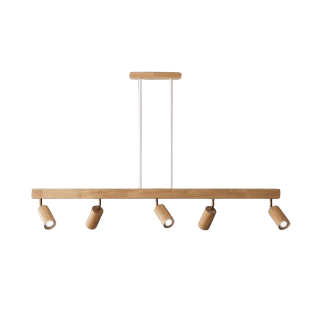 Deckenstrahler | Holz Verstellbar LED Stilvoll Stimmungsvolles Design Langlebig-Luzern Mode