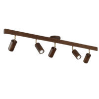Deckenstrahler | Holz Verstellbar LED Stilvoll Stimmungsvolles Design Langlebig-Luzern Mode