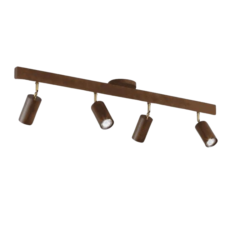 Deckenstrahler | Holz Verstellbar LED Stilvoll Stimmungsvolles Design Langlebig-Luzern Mode