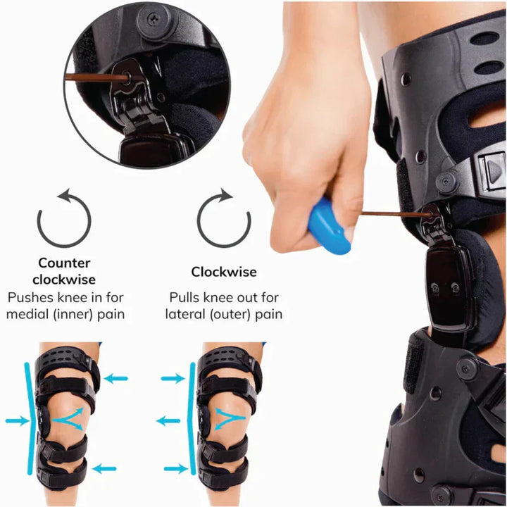 Kniebandage | Verstellbar | Universell | Schmerzlindernd | Stützend | Komfortabel-Luzern Mode