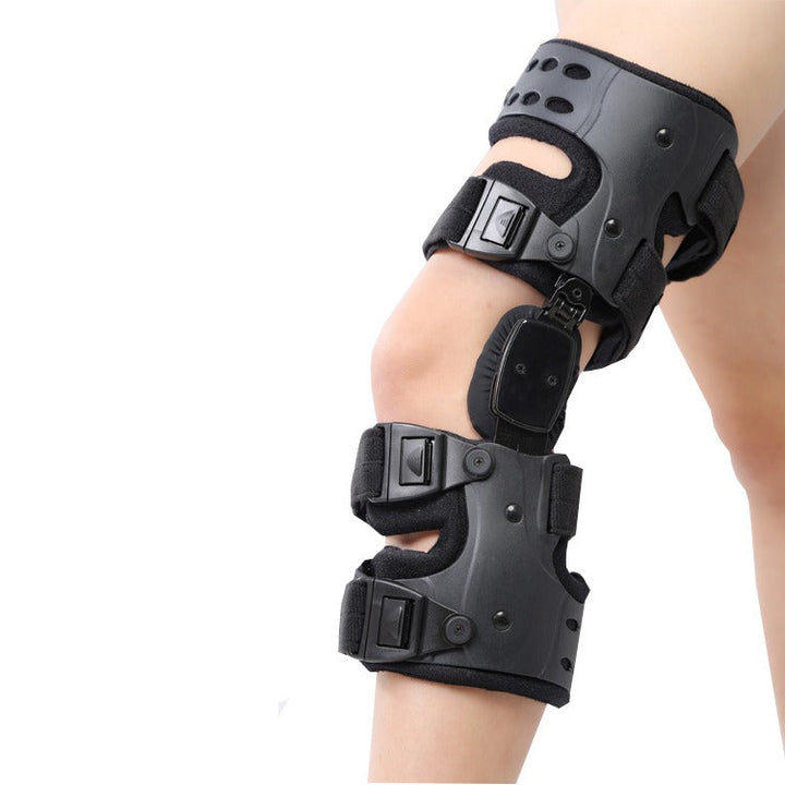 Kniebandage | Verstellbar | Universell | Schmerzlindernd | Stützend | Komfortabel-Schwarz – Linkes Bein-Luzern Mode
