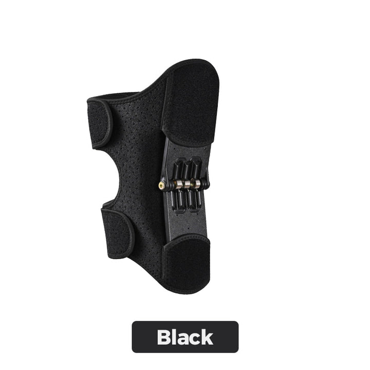 Knieorthese | Verstellbar Schmerzlinderung Unterstützung Komfortabel-Schwarz-M ( 33-35 cm)-Luzern Mode