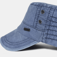 Herren Pet | Militär Design | Cool | Gewaschene Farbe | Baumwolle | Uni-Luzern Mode