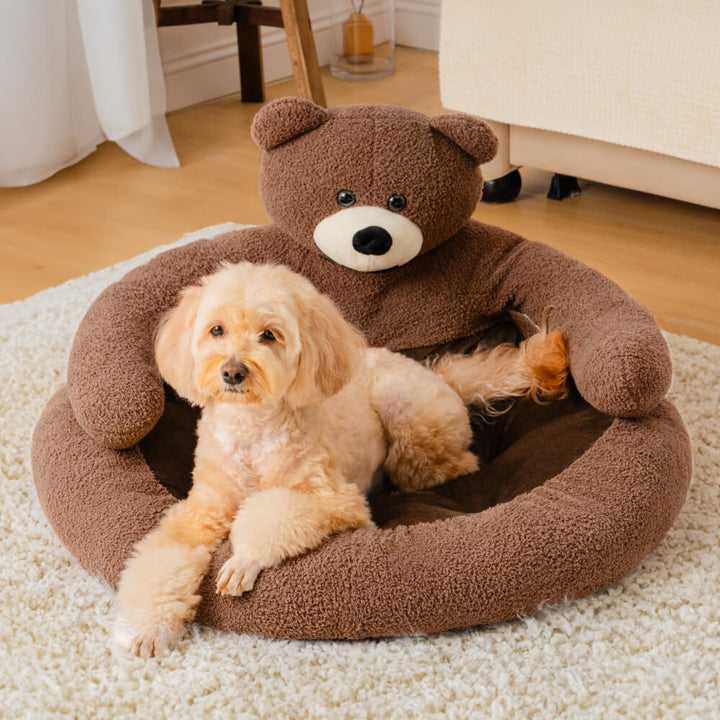 Haustierbett | Hundebett | Katzenbett | Komfort | Verstellbar-Luzern Mode