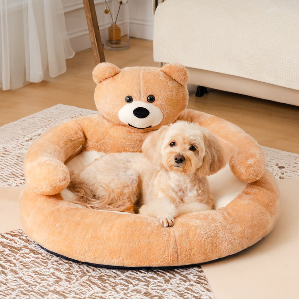 Haustierbett | Hundebett | Katzenbett | Komfort | Verstellbar-Luzern Mode