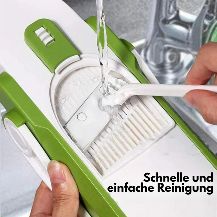 Gemüseschneider | Multifunktional Verstellbar Langlebig Edelstahl Siche-Luzern Mode