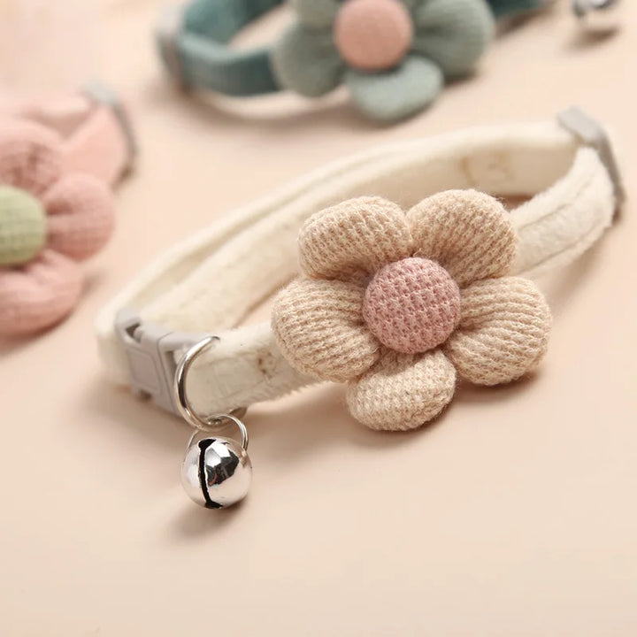Katzenhalsband | Blume Verstellbar Stylisch Komfortabel Langlebig Weich-Luzern Mode