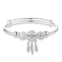 Armband für Damen | Verstellbar | Traumfänger | 925 Silber | Stilvoll-Luzern Mode