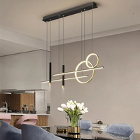 Hängeleuchte | LED Einzigartig Stilvoll Minimalistisch Vielseitig Langlebig-Gold-Dimmbar-Luzern Mode