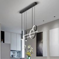 Hängeleuchte | LED Einzigartig Stilvoll Minimalistisch Vielseitig Langlebig-Schwarz-3 Farben-Luzern Mode