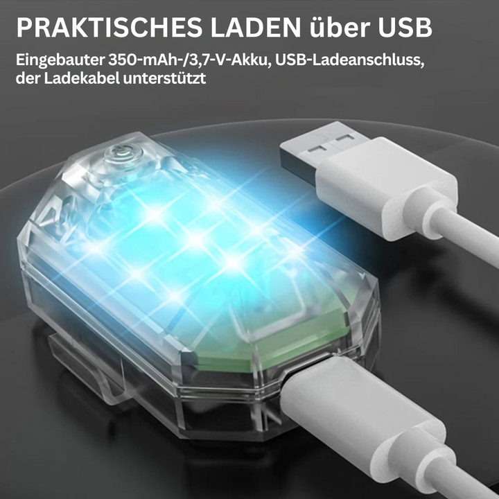 LED-Taschenlampe | Farbig Langlebig Auffällig Kompakt Set Wetterfest-Luzern Mode