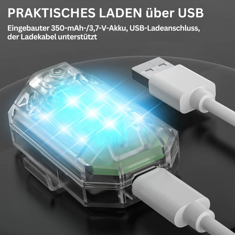 LED-Taschenlampe | Farbig Langlebig Auffällig Kompakt Set Wetterfest-Luzern Mode