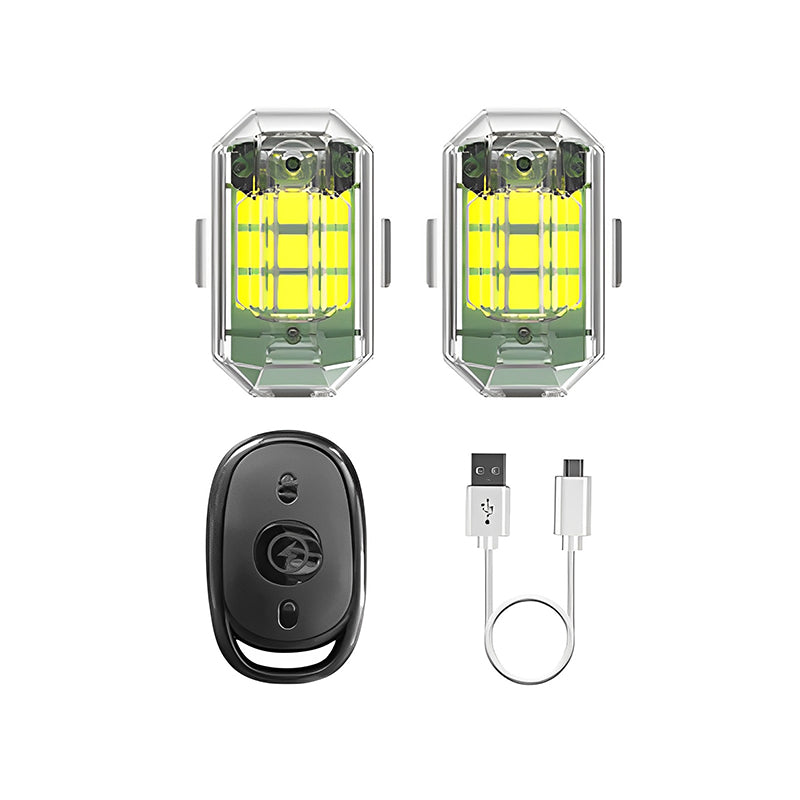 LED-Taschenlampe | Farbig Langlebig Auffällig Kompakt Set Wetterfest-2 Sets (4 Stück)-Luzern Mode
