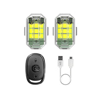 LED-Taschenlampe | Farbig Langlebig Auffällig Kompakt Set Wetterfest-2 Sets (4 Stück)-Luzern Mode