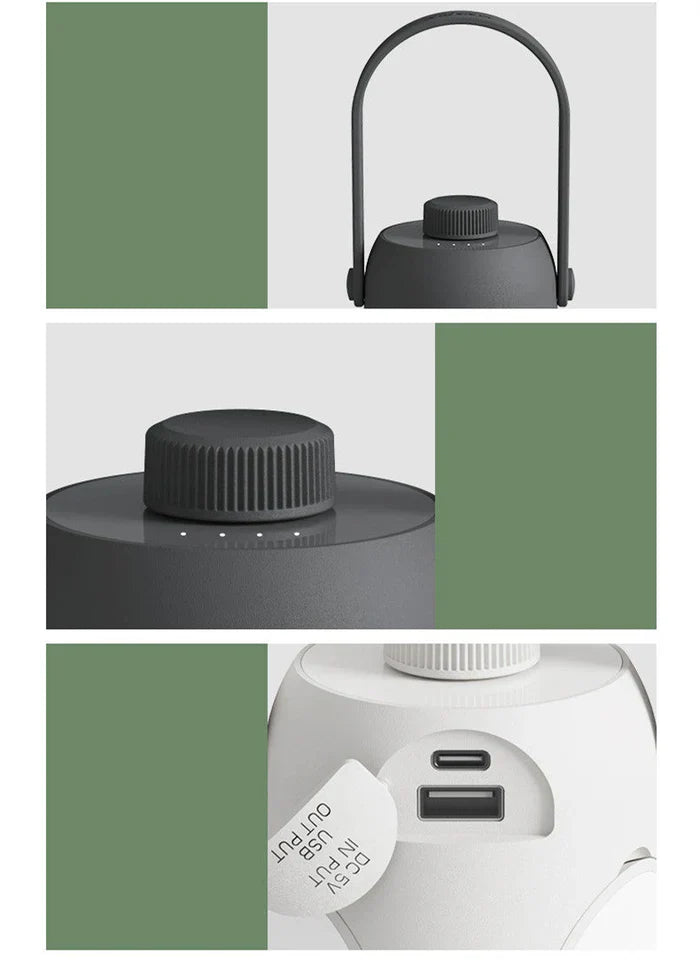 Campinglampe | Langlebig | Vielseitig | Kompakt | Wiederaufladbar | Tragbar-Luzern Mode