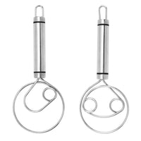 Schneebesen | 2er-Set Langlebig Ergonomisch Vielseitig Einzigartig Edelstahl Sicher-Luzern Mode