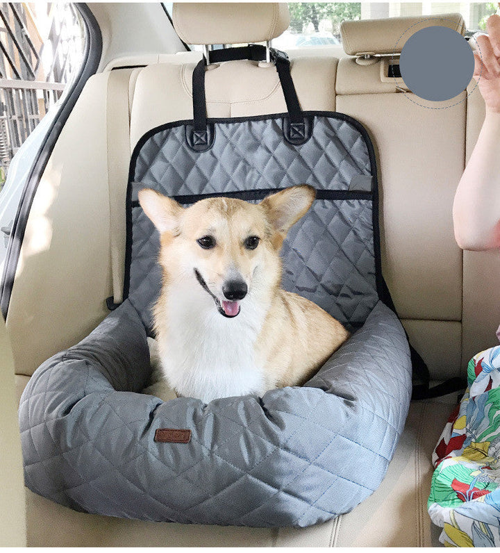 Hundebett Autositz | Vielseitig Weich Sicher Komfortabel Langlebig-Luzern Mode