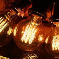 Vintage Glühbirne | Energiesparend | E27 | Bernsteinfarbe | Dimmbart | Retro-Luzern Mode